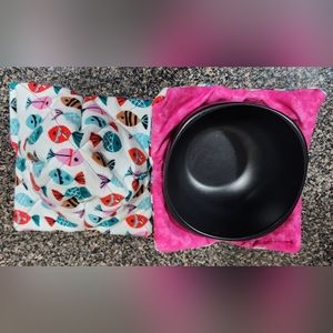 fish themed bowl cozy